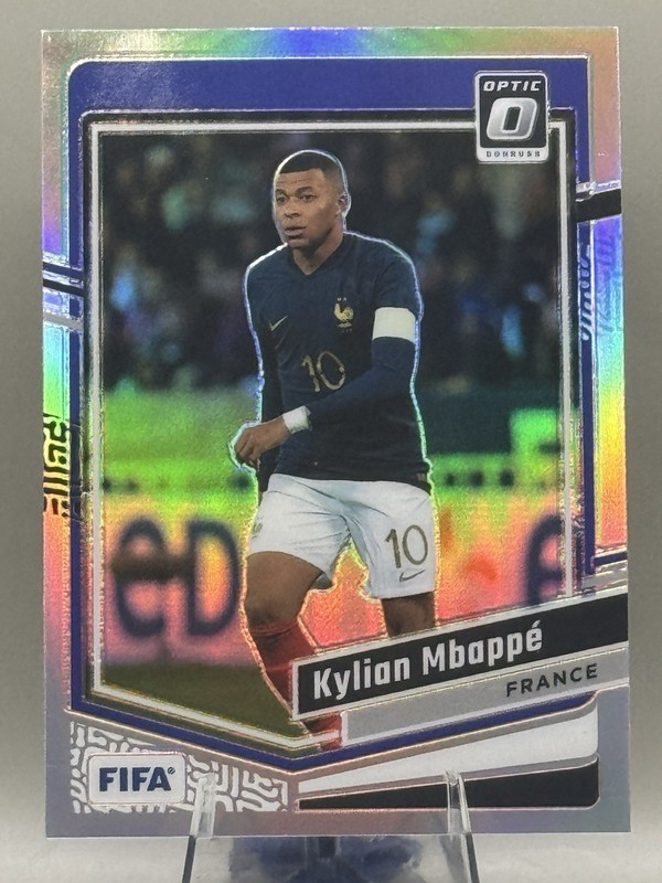 Kylian Mbappe France 2023-24 Panini Donruss FIFA Optic Prizm