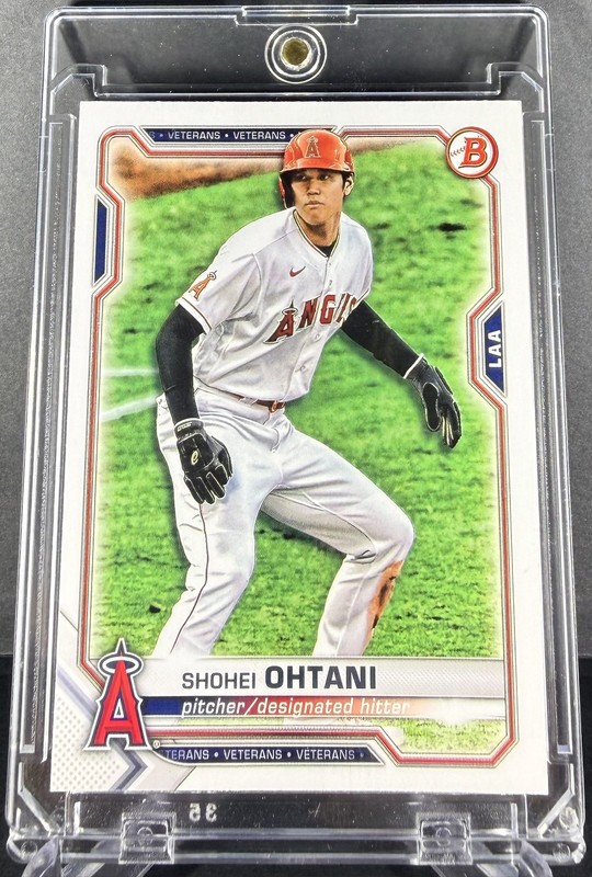 Shohei Ohtani RARE INVESTMENT CARD TOPPS BOWMAN ANGELS ROOKIE of the year MVP 