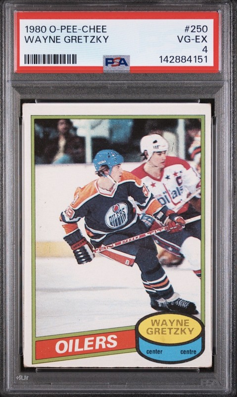 1980-81 OPC Wayne Gretzky  #250 PSA 4 VG-EX
