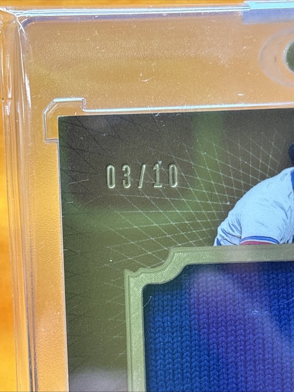 Fergie Jenkins Jumbo Game Used Jersey Patch /10 Tier One 2011 Topps view 2