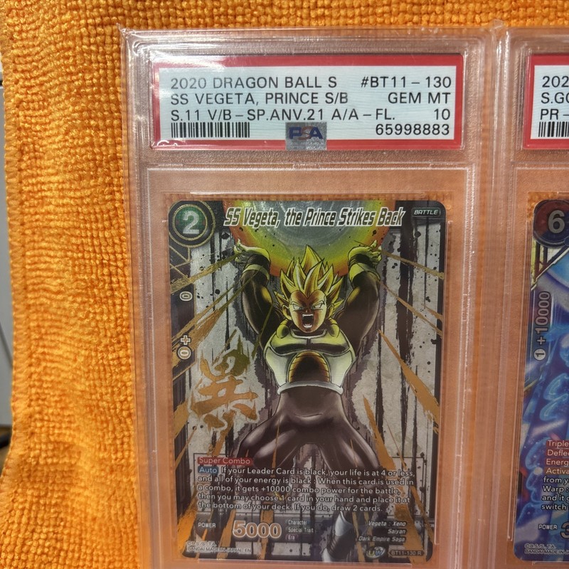 2018-2022 Dragon Ball Z PSA 10 Lot Of 8 Graded Cards view 2