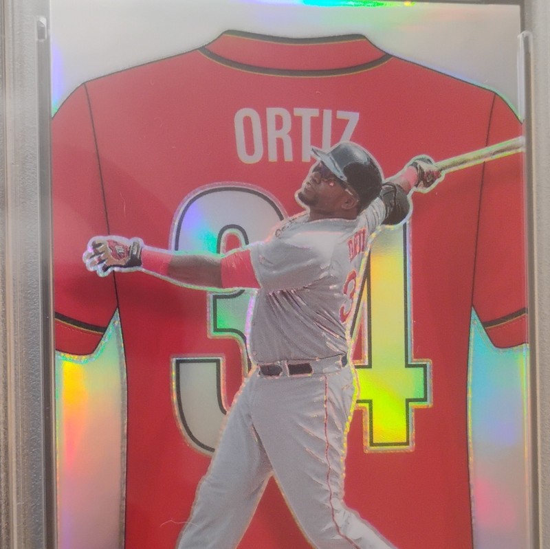 Panini 2025 Crusade Numbers David Ortiz #19 Insert Boston Red Sox PSA 10 💎 view 2