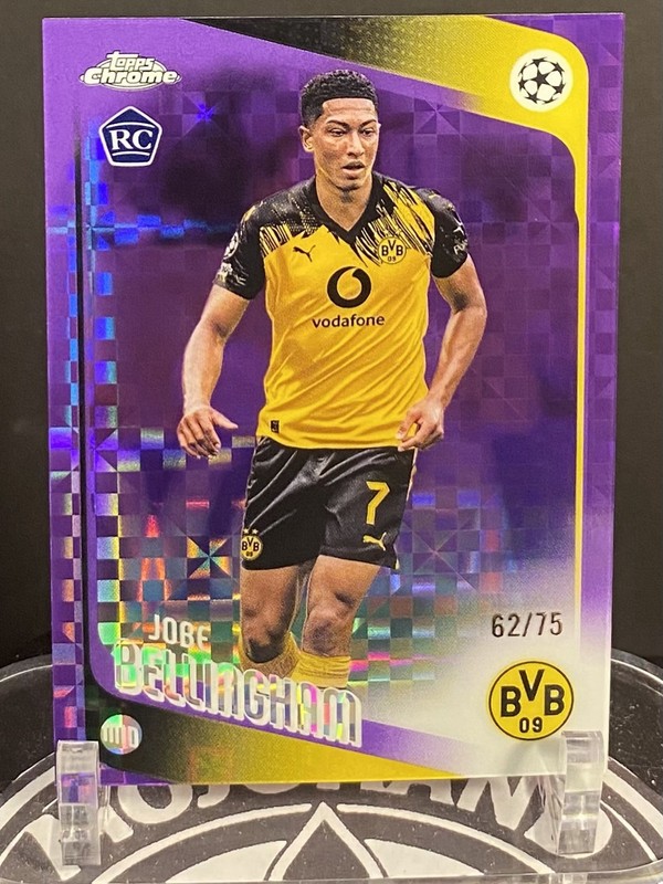 Jobe Bellingham Purple X-Fractor /75 Dortmund 2025-26 Topps Chrome