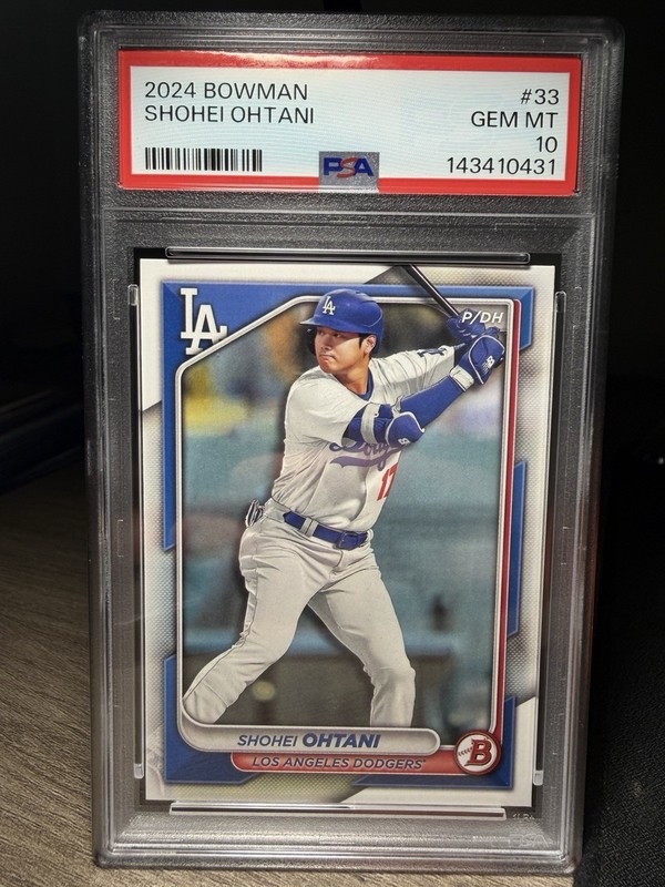 2024 Bowman Shohei Ohtani PSA 10, #33