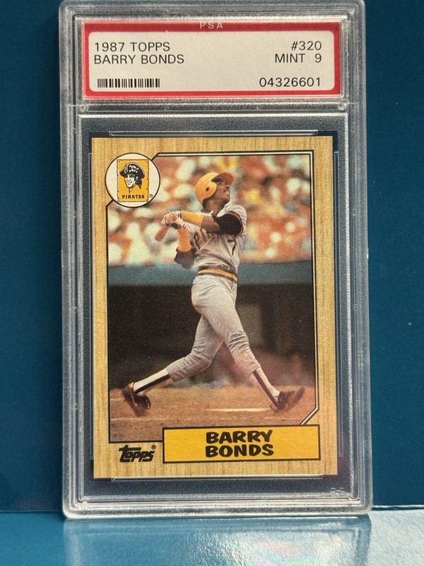 1987 Topps - Barry Bonds #320 (RC)
