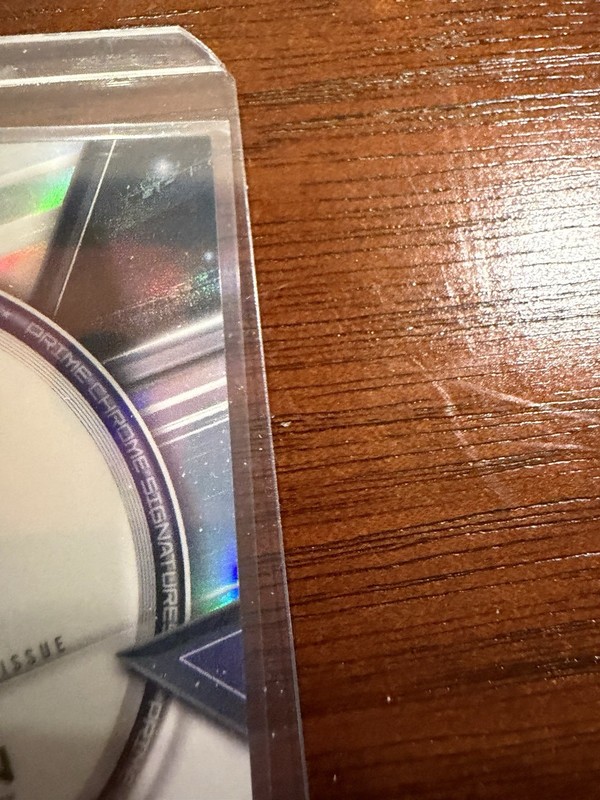 2025 Bowman Chrome Charlie Condon Prime Chrome Auto Inscription /50 #PSC-CC view 2