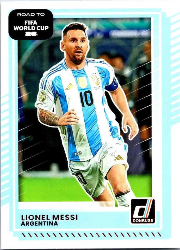 2025-26 Donruss Road to FIFA World Cup #154 Lionel Messi