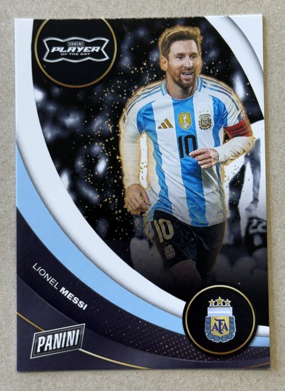 2026 Panini Player Of The Day Lionel Messi  Argentina!