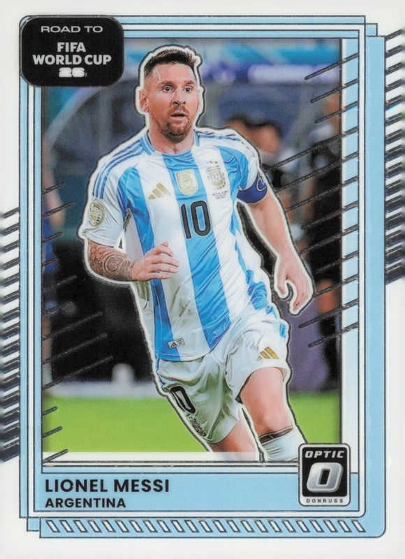 2025-26 Panini Donruss Road to Fifa World Cup - Lionel Messi #154 Optic