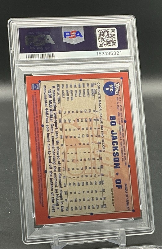 Bo Jackson 2026 Topps Silver Pack Auto Superfractor 1 Of 1 Authentic Auto 10 view 2