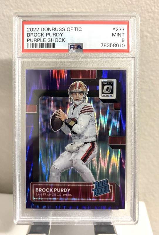 2022 Donruss Optic Brock Purdy Rookie RC #277