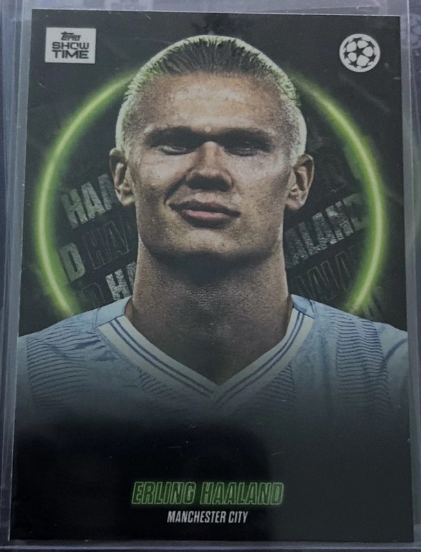 2023-24 Topps Uefa Club Competitions Showtime - Erling Haaland