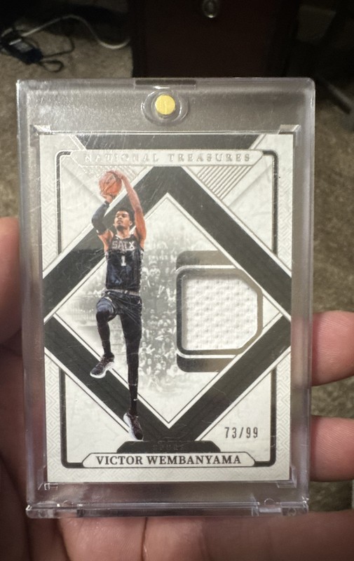 2024-25 Panini National Treasures - Treasured Threads Victor Wembanyama #TT-WEM