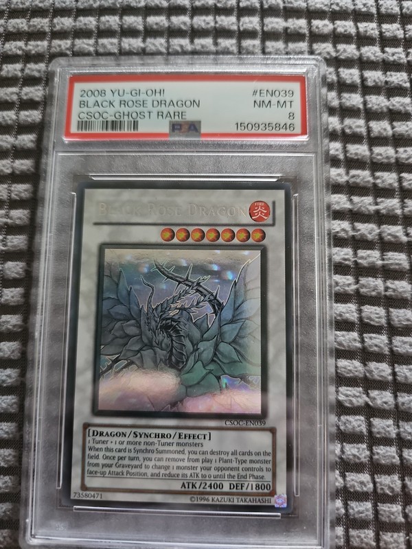 Black Rose Dragon (Ghost Rare) CSOC-EN039 Crossroads of Chaos...