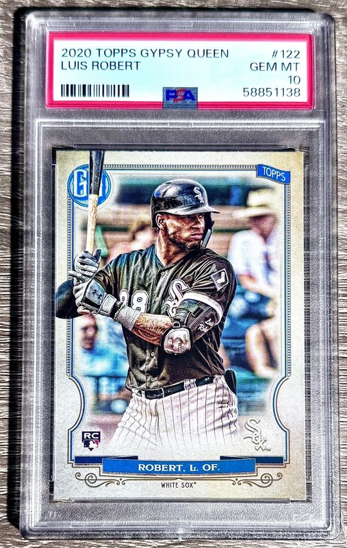2020 Topps Gypsy Queen Luis Robert RC PSA 10 GEM MINT White Sox Mets