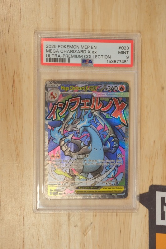 Pokémon Mega Charizard X EX Mega Evolutions Promo PSA 9
