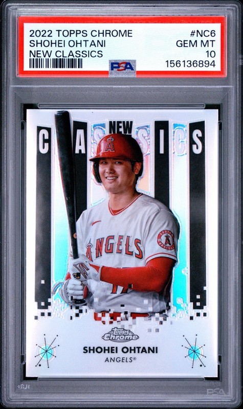 2022 Topps Chrome - New Classics Shohei Ohtani #NC-6 PSA 10