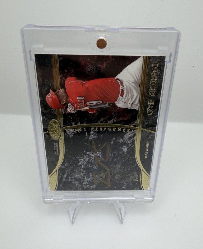 Topps 2016 Tier One Devin Mesoraco #PP-DME Prime Perf. Cincinnati Reds Auto 1/1