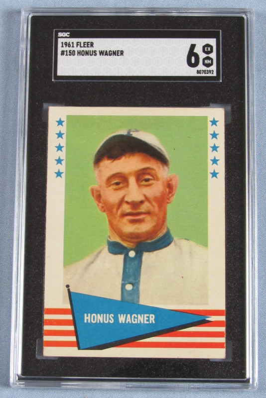 1961 Fleer #150 Honus Wagner SGC 6 Y635