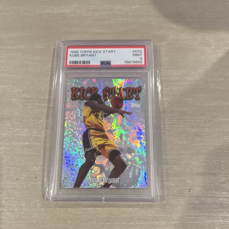 Topps 1998-99 Kick Start Insert Kobe Bryant #KS2 Lakers PSA 9