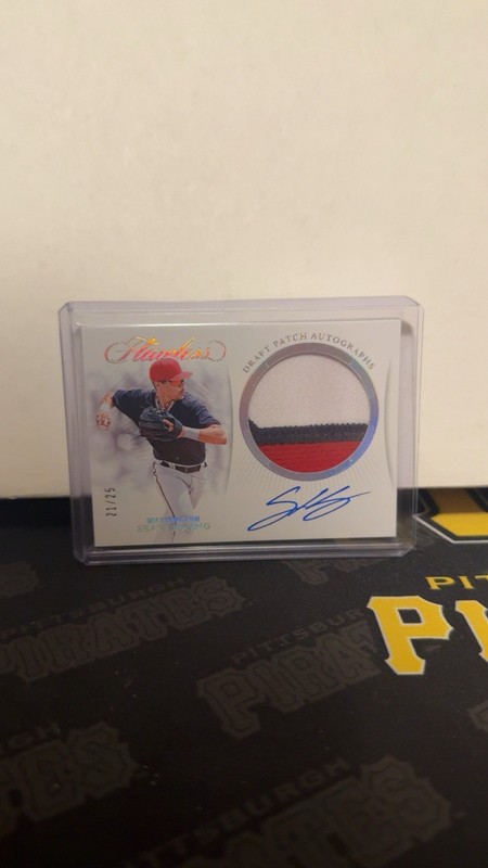 2025 Panini Flawless Seaver King Draft Auto Patch /25 NATIONALS