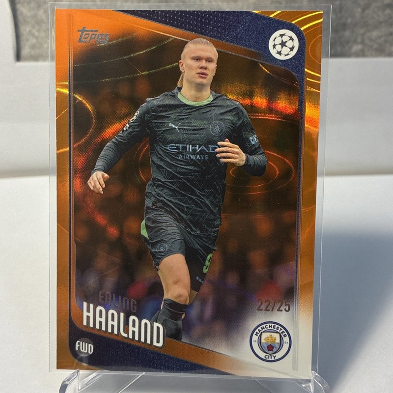 2026 Topps Erling Haaland /25 SSP Man City Norway