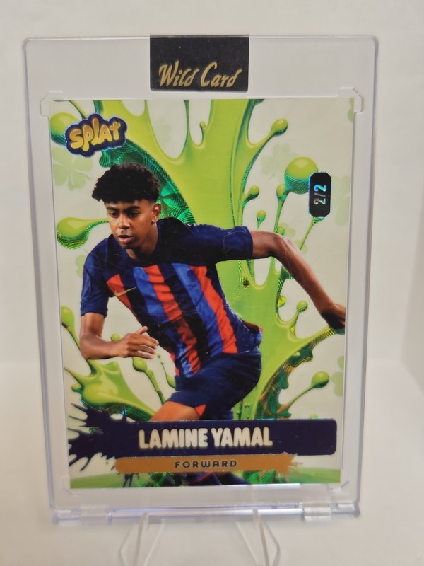 2026 Wild Card Splat Lamine Yamal 2/2 FC Barcelona Soccer Phenomenon