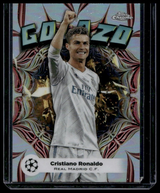 2023-24 Topps Chrome UEFA Cristiano Ronaldo Golazo
