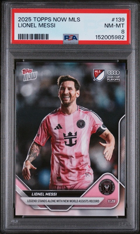 Lionel Messi Topps Now 139