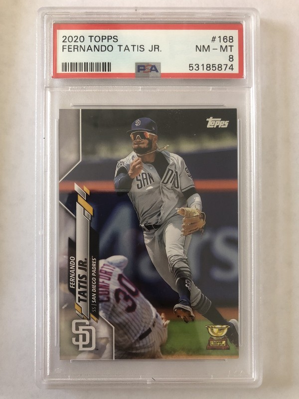 2020 Topps #168 Fernando Tatis Jr. PSA Graded