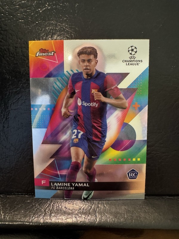 2023-24 Topps Finest UEFA Club Competitions - Lamine Yamal #50 (RC)