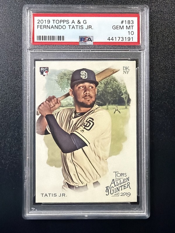 2019 Topps Allen & Ginter Fernando Tatis Jr. Rookie #183 PSA 10 GEM MINT A4