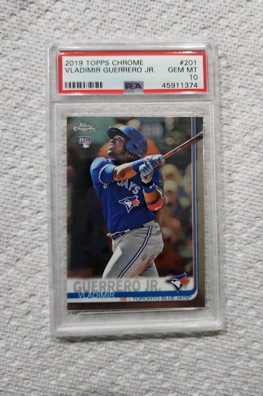 2019 Topps Chrome - Vladimir Guerrero Jr. #201 (RC) - GRADED PSA 10!