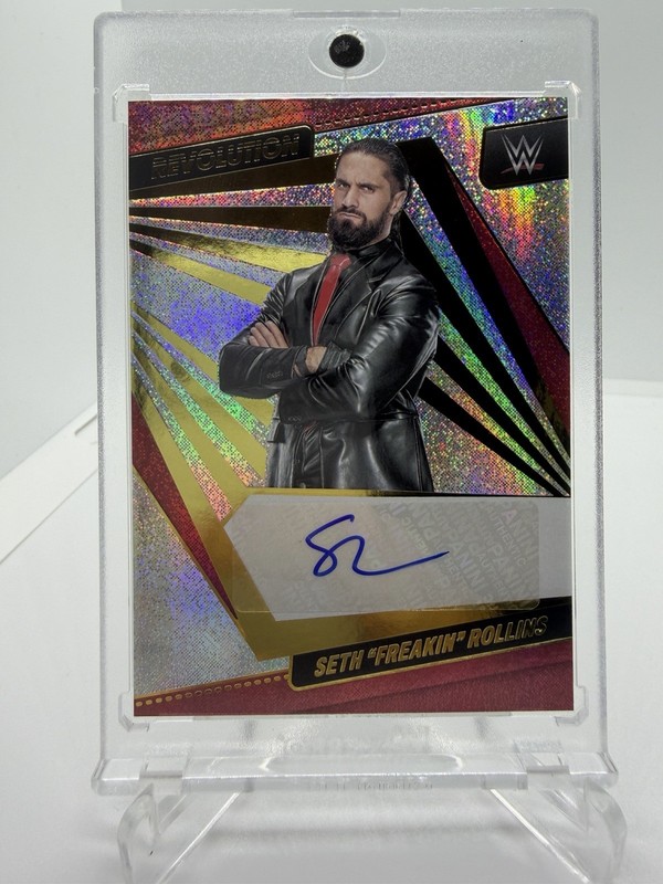 2022 Panini Revolution WWE Autograph Seth Freakin Rollins Auto Signed Card
