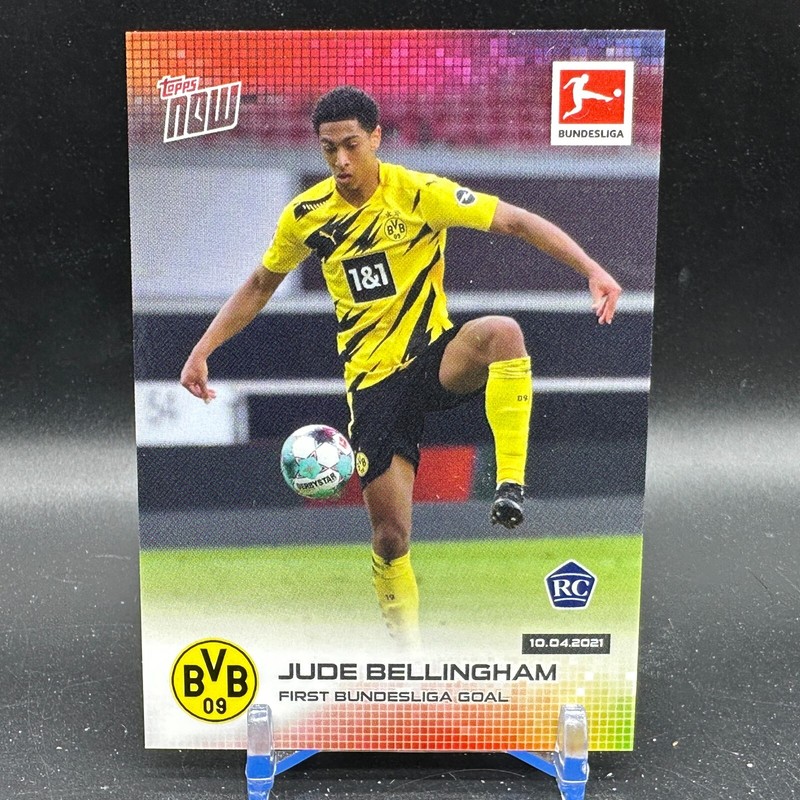 Jude Bellingham Rookie Topps Now Bundesliga #165 Card RC BVB First Goal
