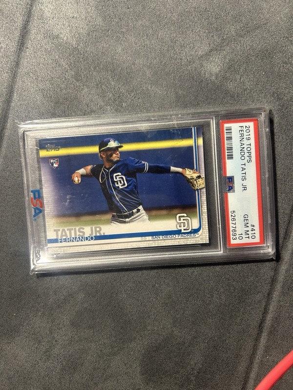 2019 Topps Series 2 - Fernando Tatís Jr. #410  (RC) PSA 10