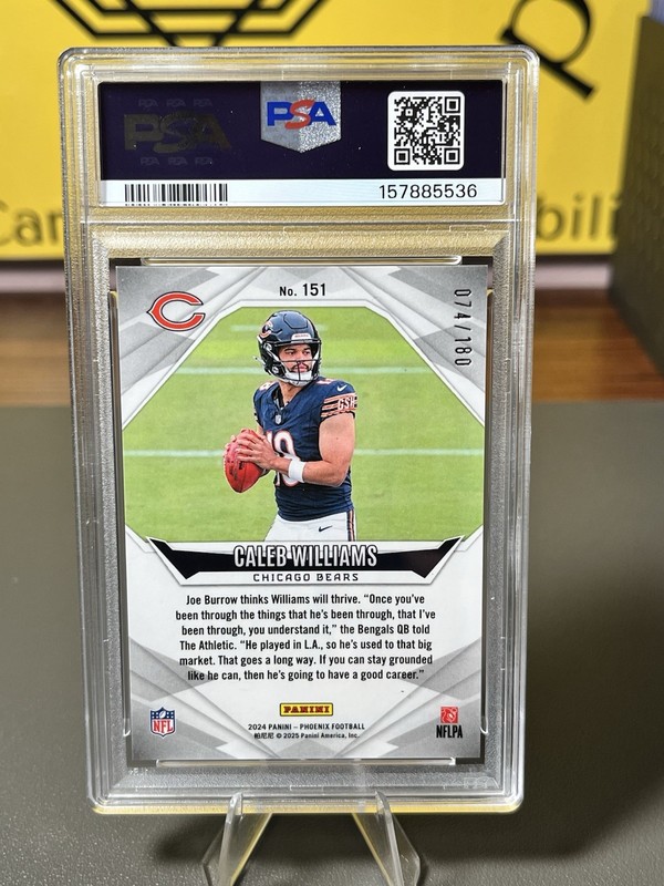 2024 Panini Phoenix - Rookies Caleb Williams #151 Stars /180 (RC) view 2