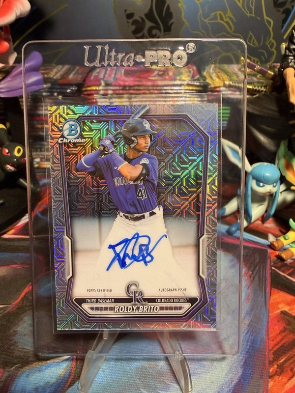 Roldy Brito Signature RC Auto 2026 Bowman Chrome