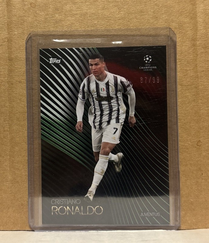 2021 TOPPS ON DEMAND CRISTIANO RONALDO JUVENTUS GREEN /99 T6232