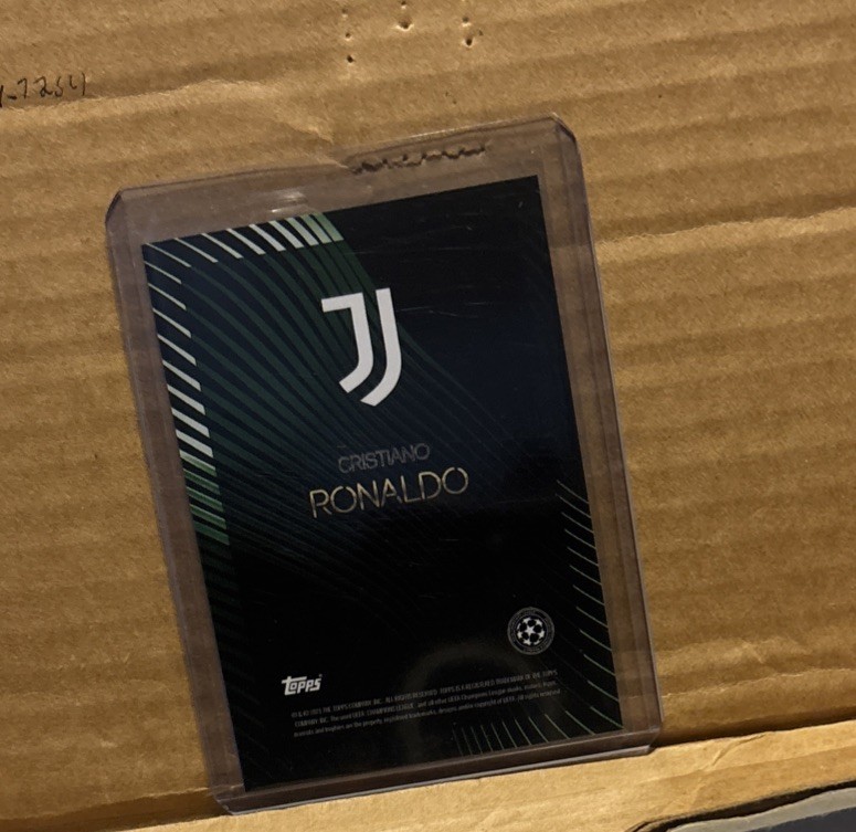 2021 TOPPS ON DEMAND CRISTIANO RONALDO JUVENTUS GREEN /99 T6232 view 2