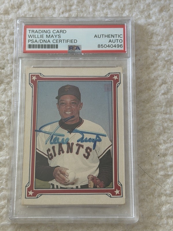 1984 ASA The Willie Mays Story - Willie Mays #1