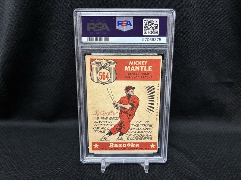 1959 Topps Mickey Mantle All Star #564 PSA 3 Great Centering! view 2