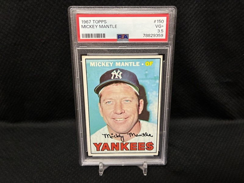 1967 Topps Mickey Mantle #150 PSA 3.5