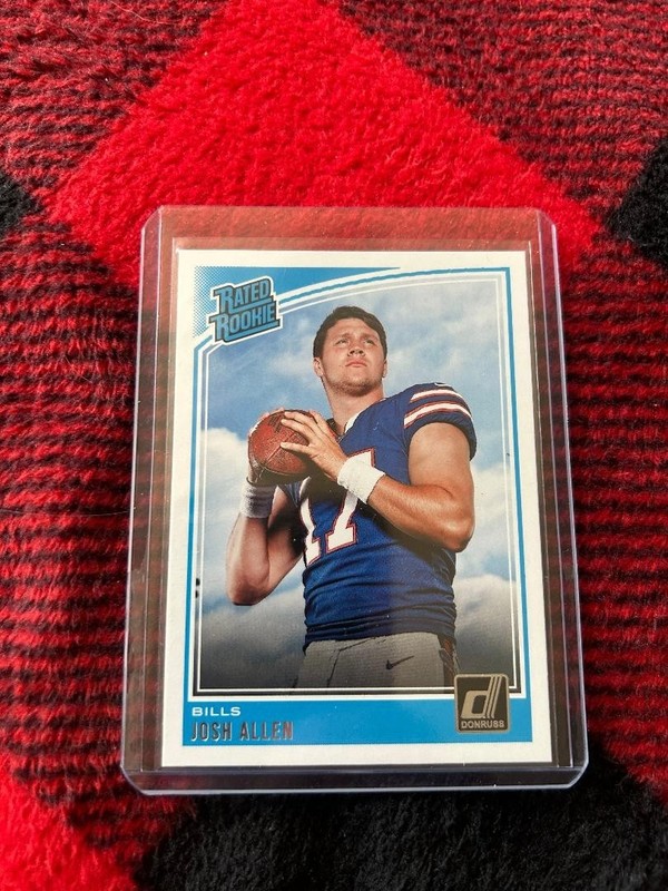 2018 Josh Allen Rated Rookie Card Donruss 304