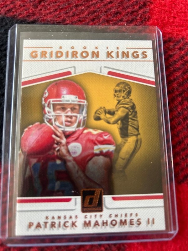 2017 Panini Donruss - Rookie Gridiron Kings Patrick Mahomes II #2 (RC)