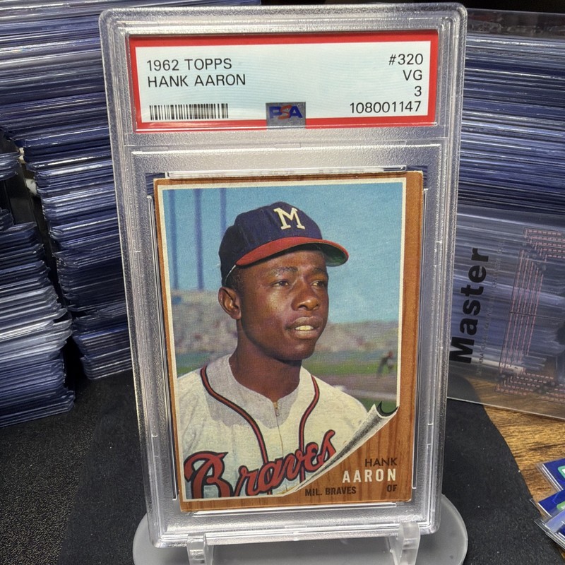 1962 Topps - Hank Aaron #320