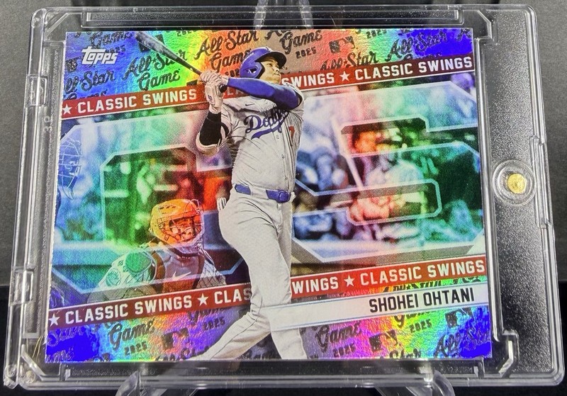 Shohei Ohtani RARE REFRACTOR INVESTMENT CARD TOPPS CHROME ROOKIE of the year MVP
