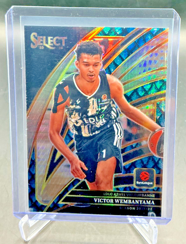 2025/26 Panini Select Euroleague VICTOR WEMBANYAMA Dragon Scale Prizm 3/8 #229