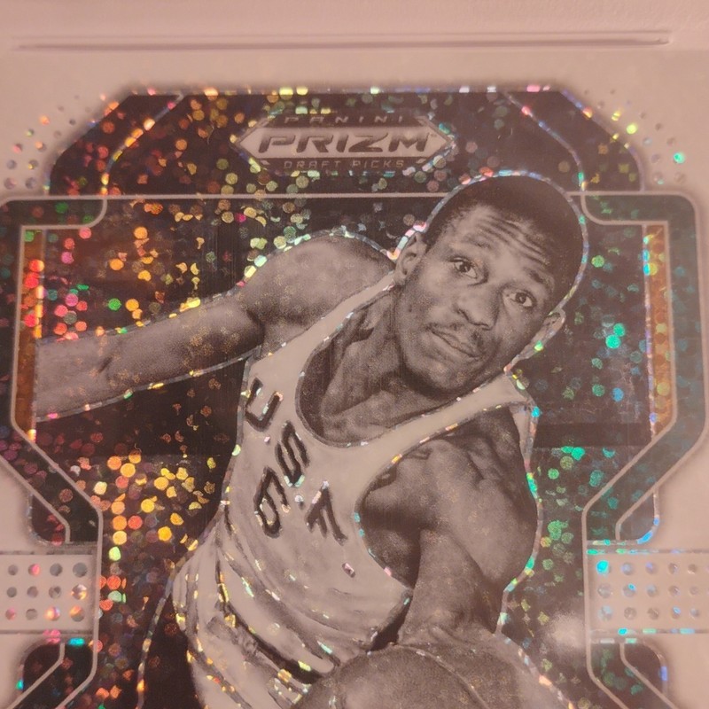 WHITE SPARKLE 2022-23 Panini Prizm Draft Picks Bill Russell #4 Prizm PSA 10 💎🏆 view 2