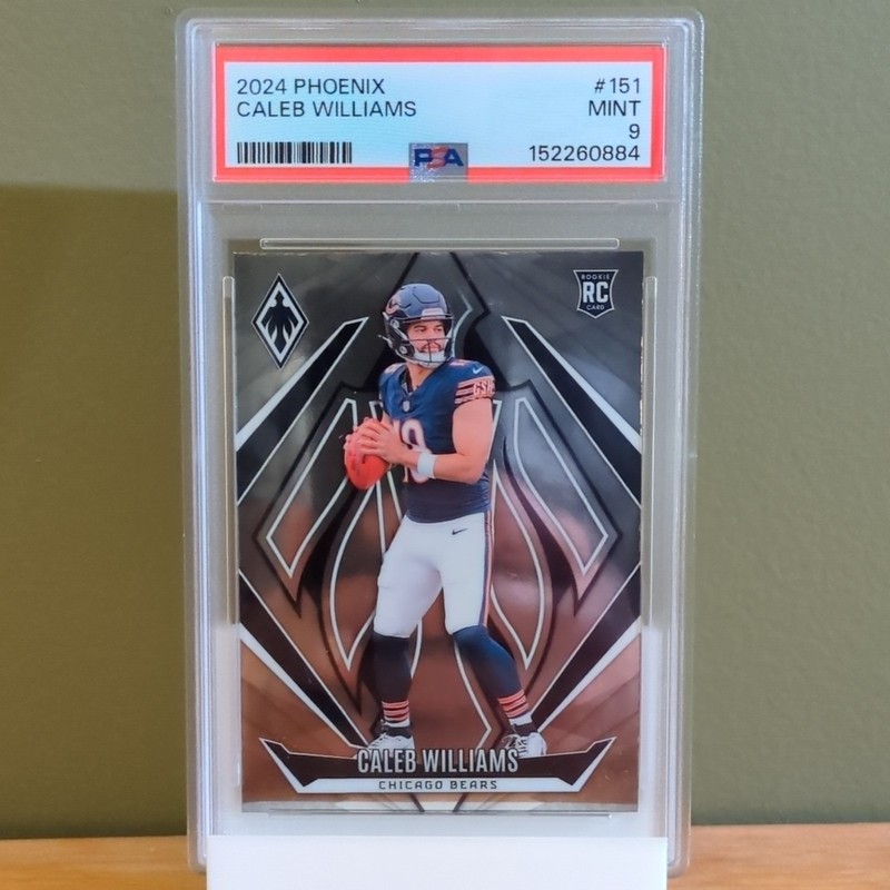 Panini 2024 Phoenix Rookies Caleb Williams #151 RC Base PSA 9 Chicago Bears